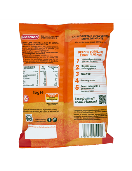 Plasmon i Paff Zucca e Carota