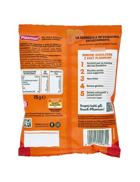 I Paff Lenticchie E Patate Dolci