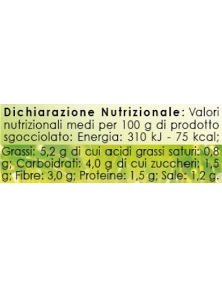 Ortoriso in olio di semi di girasole