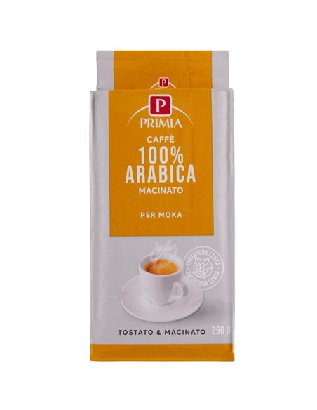 Caffè 100% arabica macinato per moka