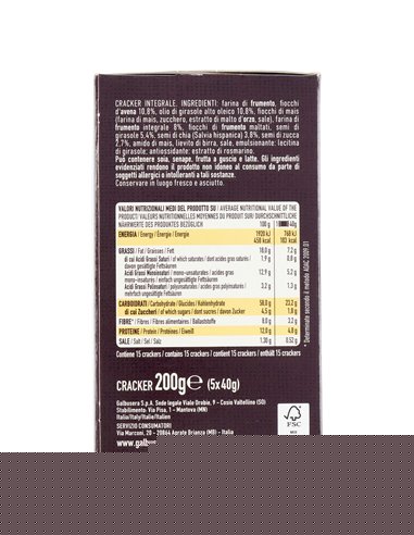 Il Cracker Che Non C'era Avena E Mix Di Semi