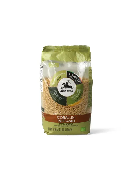 Corallini integrali con orzo biologici