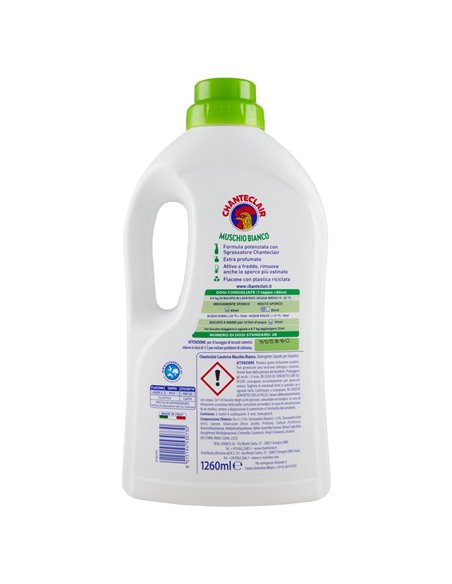 Detersivo Liquido Muschio Bianco