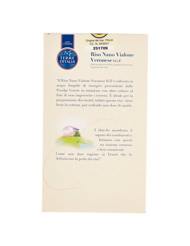 Riso Nano Vialone Veronese I.G.P