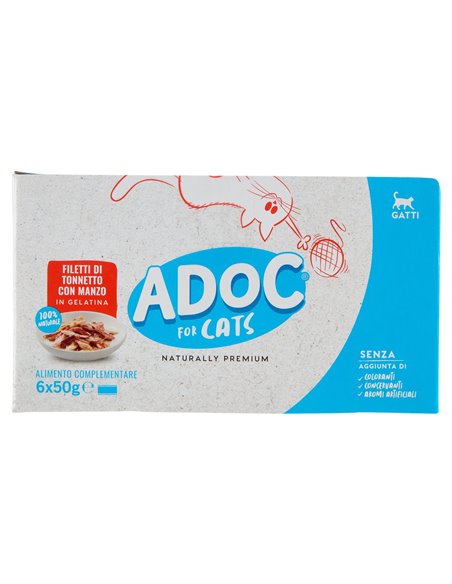 Alimento Per Gatti Tonnetto Con Manzo