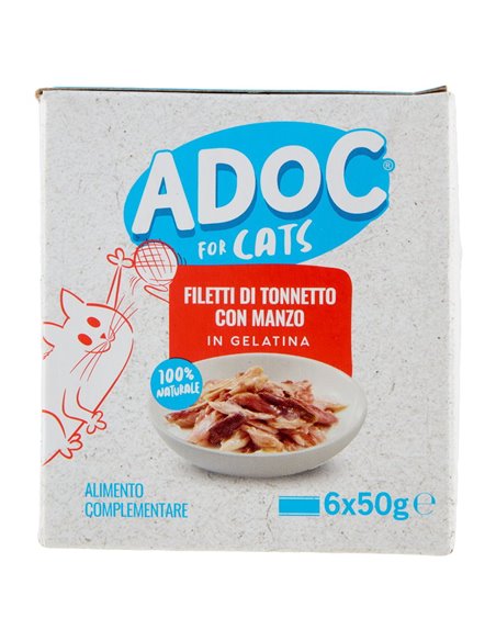 Alimento Per Gatti Tonnetto Con Manzo