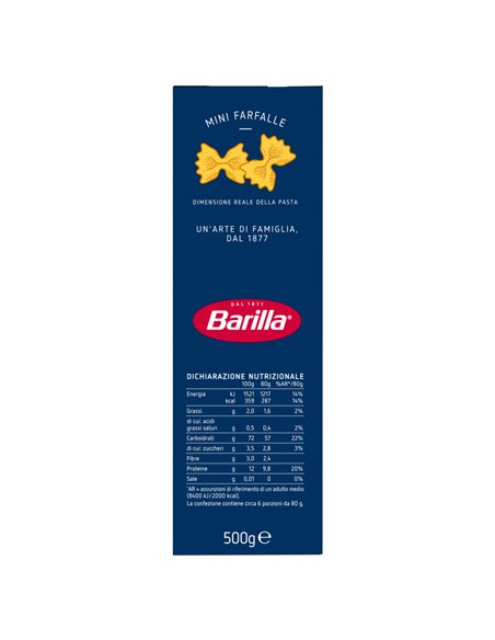 BARILLA – Mini farfalle Piccolini