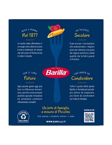 Mini penne rigate Piccolini