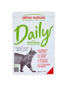 Bocconcini Per Gatti Con Pollo E Manzo