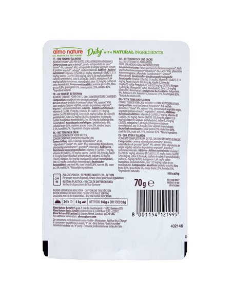 Bocconcini Per Gatti Con Tonno E Salmone