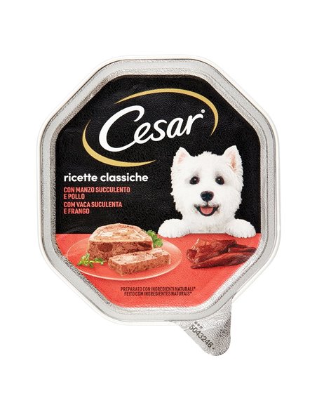 Paté Per Cani Con Manzo E Pollo