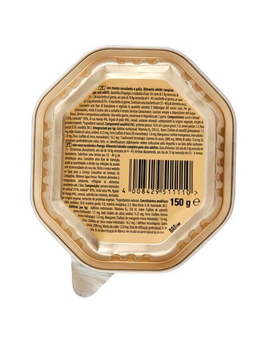 Paté Per Cani Con Manzo E Pollo