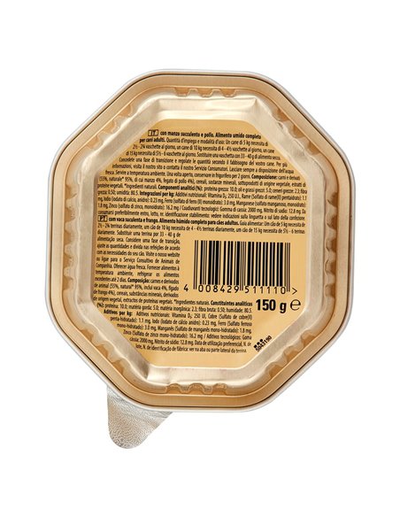 Paté Per Cani Con Manzo E Pollo