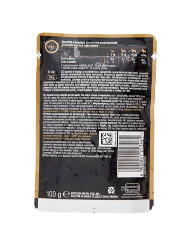 Alimento In Salsa Per Cani Con Pollo E Verdure