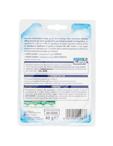 Emulsio Deodorante Frigorifero Cattura Odori