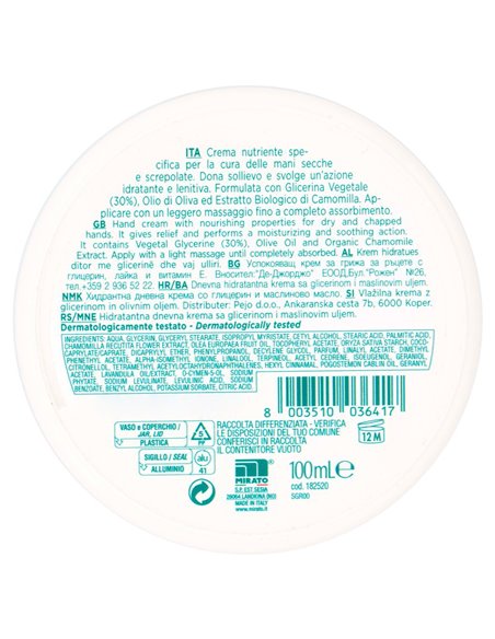 Crema mani Nutriente