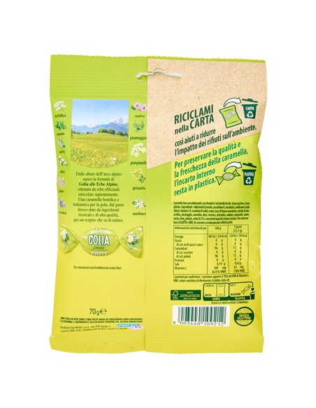 Caramelle Alle Erbe Limone