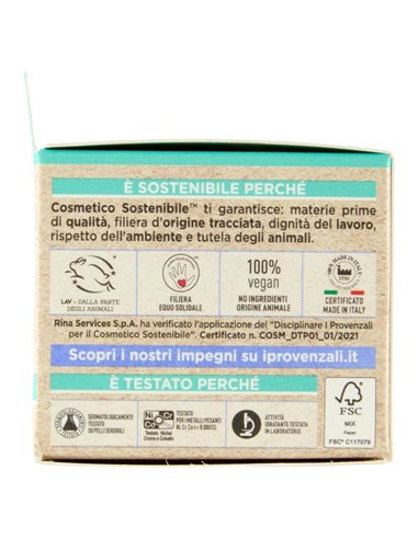 I Provenzali Crema viso 24h idratante bio