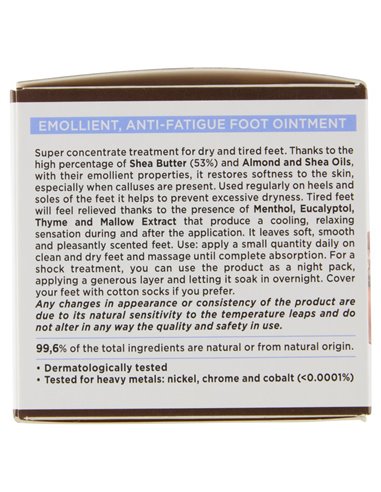 Unguento Piedi Al Karité