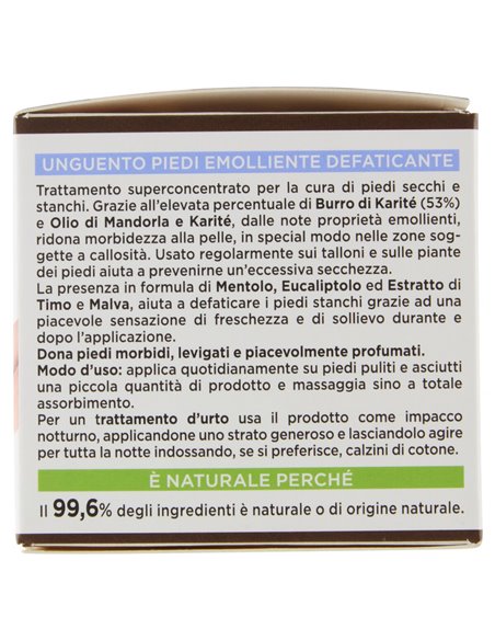 Unguento Piedi Al Karité