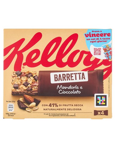 Barrette Mandorle E Cioccolato