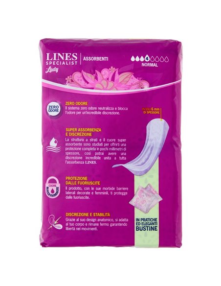 Lines Specialist Assorbenti per incontinenza
