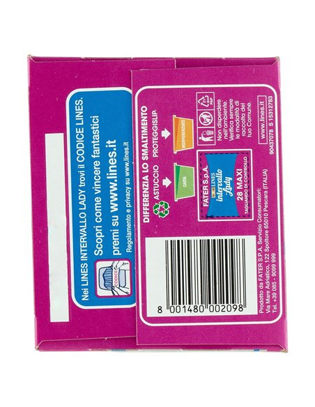 Lines Intervallo Lady Proteggislip distesi Maxi