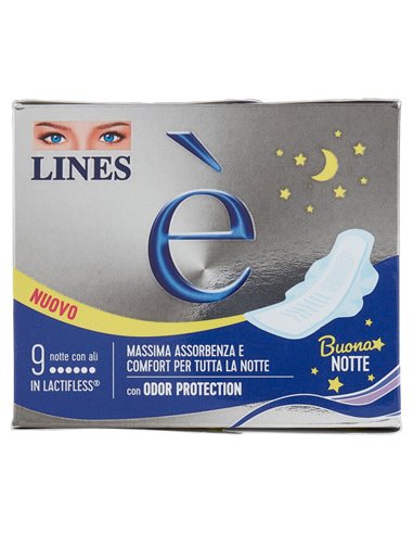 Lines è Assorbenti notte con ali