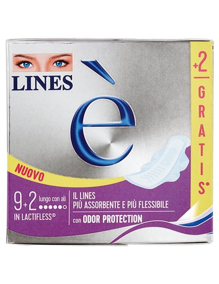 Lines è Assorbenti lunghi con ali