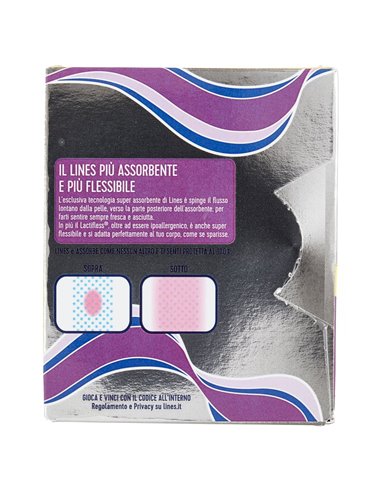 Lines è Assorbenti lunghi con ali