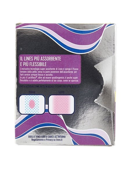 Lines è Assorbenti lunghi con ali