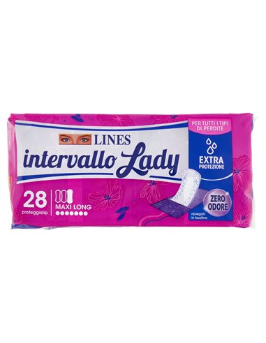 Lines Intervallo Lady Proteggislip ripiegati MaxiLong