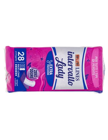 Lines Intervallo Lady Proteggislip ripiegati MaxiLong