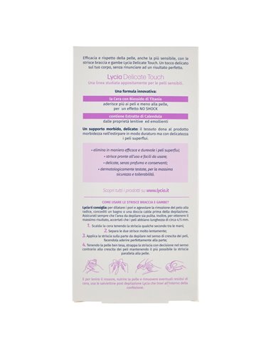 Lycia Strisce depilatorie delicate Touch