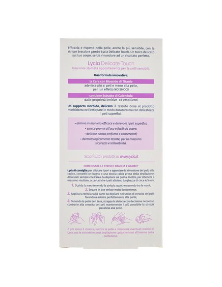 Lycia Strisce depilatorie delicate Touch