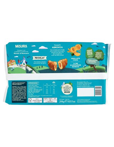 Cornetti All'albicocca Privolat