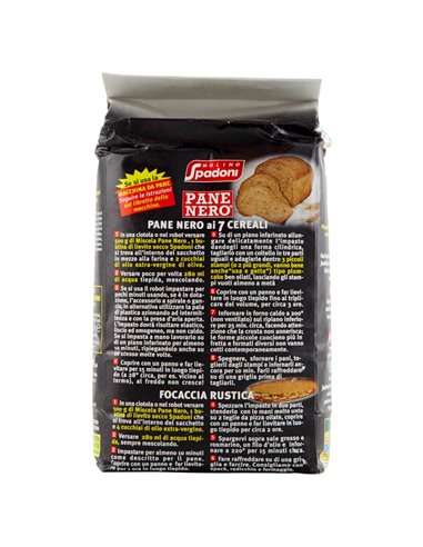 Preparato per pane nero ai 7 cereali