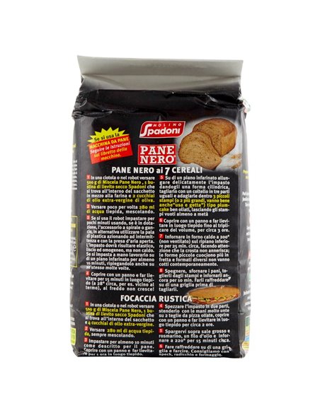 Preparato per pane nero ai 7 cereali