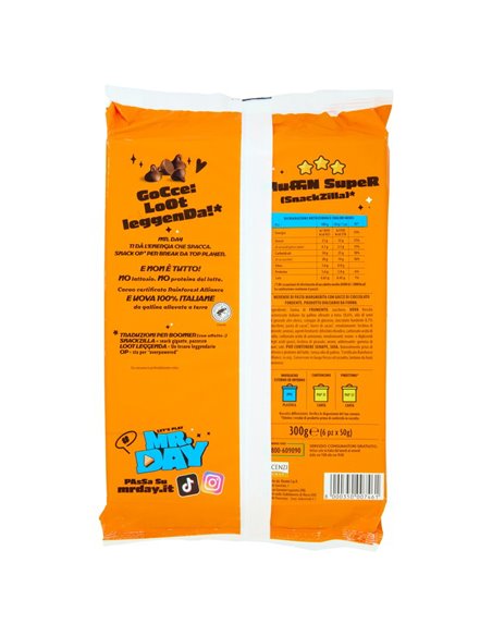 Mr.Day Muffin con gocce di cioccolato