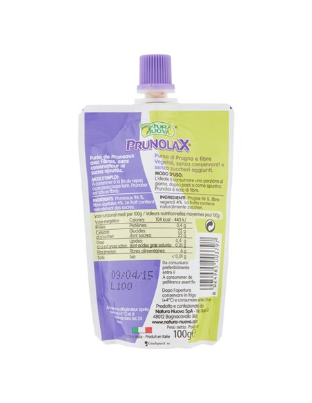 Frullato Di Prugna E Fibre Vegetali