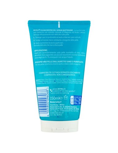 Nivea Gel Scrub Quotidiano Clean Deeper