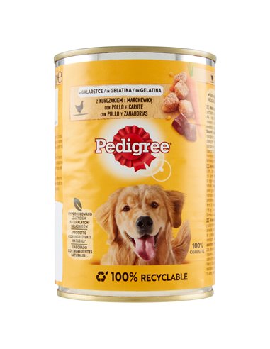 Cibo Umido Cane con Pollo e Carote