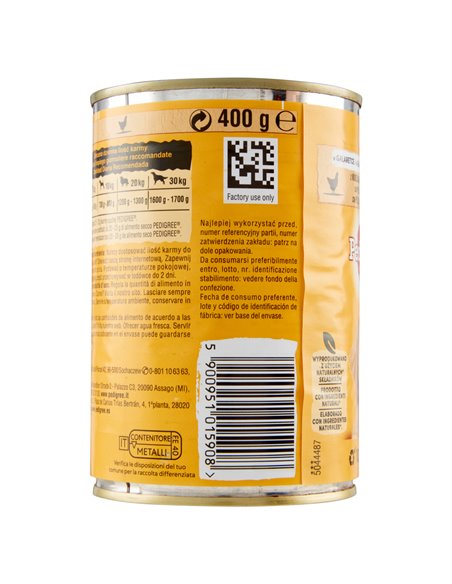 Cibo Umido Cane con Pollo e Carote