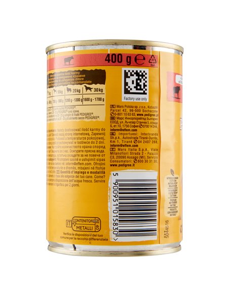 Cibo Umido Cane con Manzo