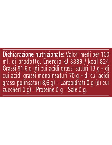 Olio Extra Vergine Di Oliva Toscano