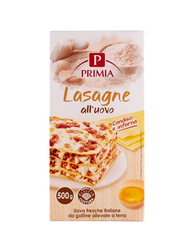 PRIMIA – Lasagne all'uovo