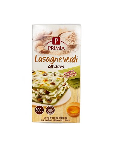 PRIMIA – Lasagne verdi all'uovo