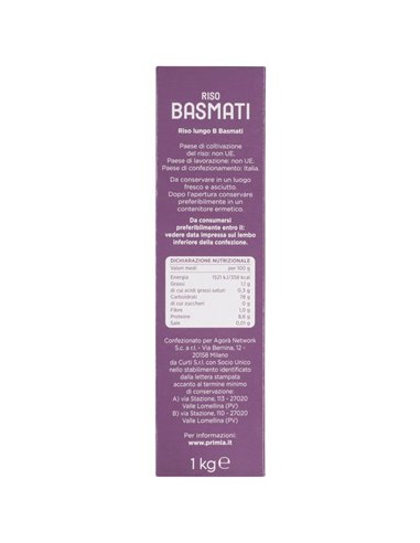 PRIMIA – Riso Basmati