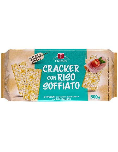 Crackers con riso soffiato