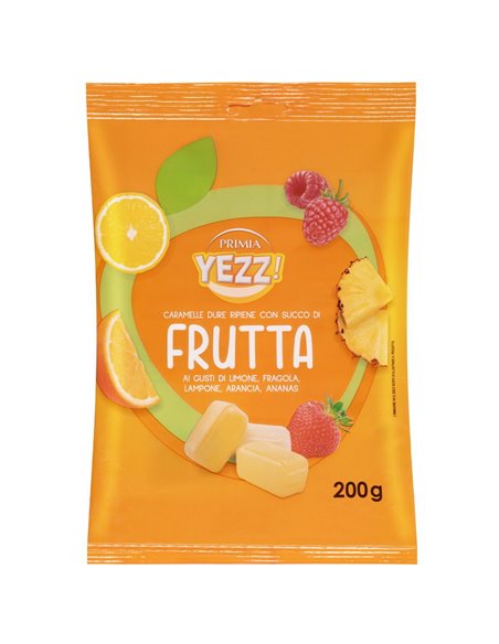 Caramelle Dure Ripiene Frutta